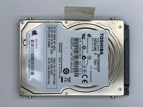 Toshiba 750 mk7559gsxf hdd - toshiba,