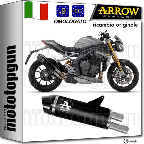 Scarico racing titan nero - scarico,