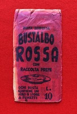 BUSTALBO ROSSA busta sorpresa SIGILLATA