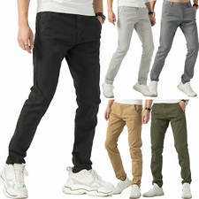 Pantaloni uomo chino cotone