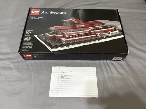 Lego architecture robie house - lego,