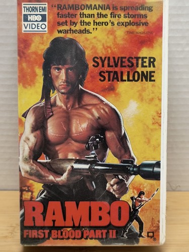 Vhs rambo first - vhs:,
