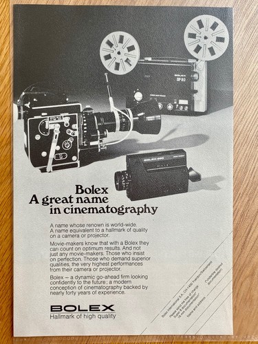 Bolex h16 8mm film camera - film, sp80