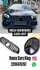 GRIGLIA  MASCHERINA NERA MERCEDES CLASSE A W177 2018+ AMG PANAMERICANA