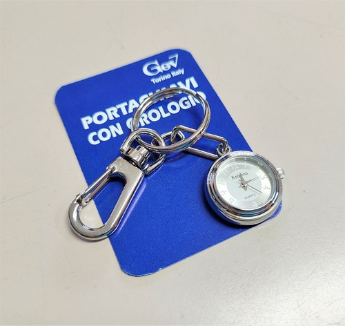 Portachiavi con orologio - con,