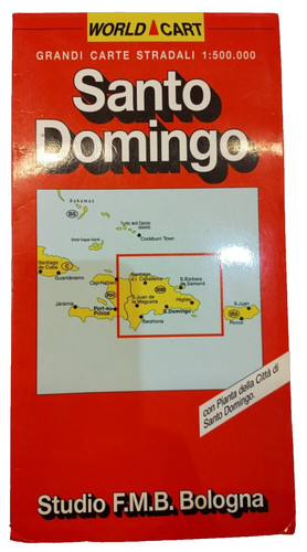 Mappa cartina stradale santo - mappa,