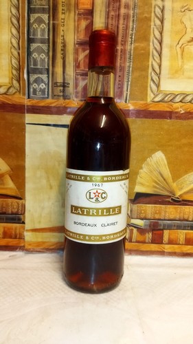 Vino 1967 bordeaux - 1967,