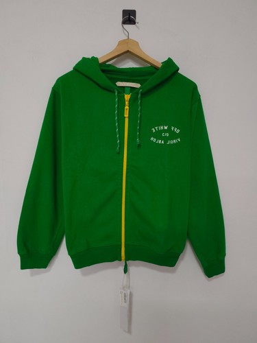 Off white felpa - "felpa, cappuccio