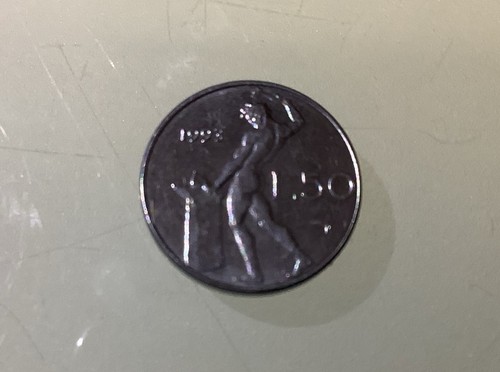 Italy lire 1993 au - italy, 50