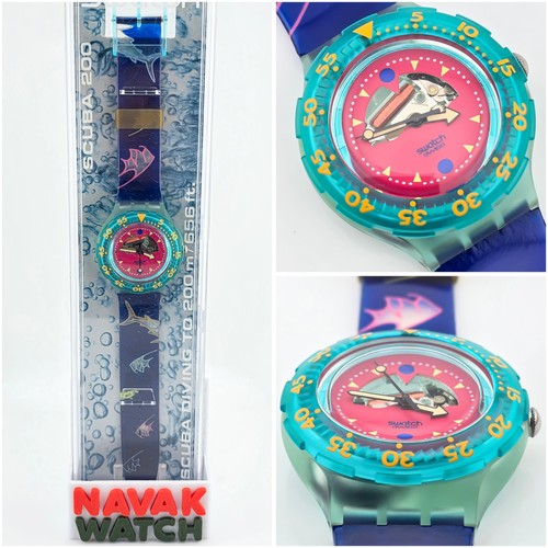 Swatch scuba 200 - scuba, happy