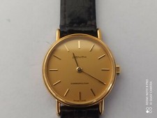  OROLOGIO ZENITH COSMOPOLITAN DONNA / LADY  PLACCATO ORO CARICA MANUALE