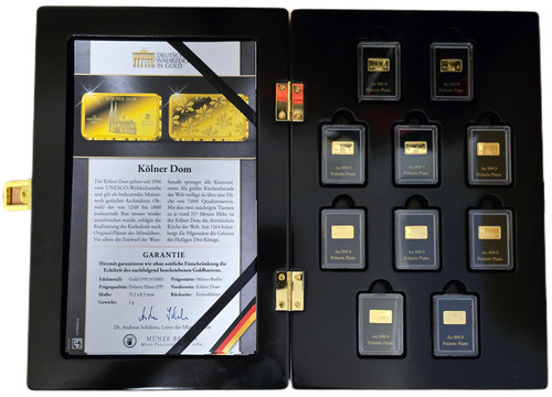 Lingotto oro 1 g - 10,