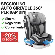 Seggiolino auto Isofix 360°