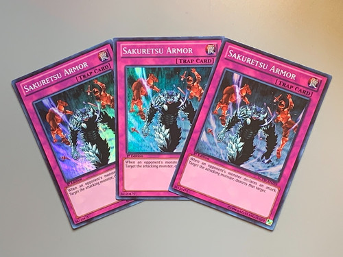 Yugioh armatura sakuretsu - yugioh, 3x