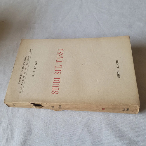 Studi sul tasso 1954 - sul,