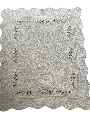 Trapunta vintage ricamata - , a