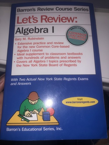 Barron review algebra 1 - barron’s,