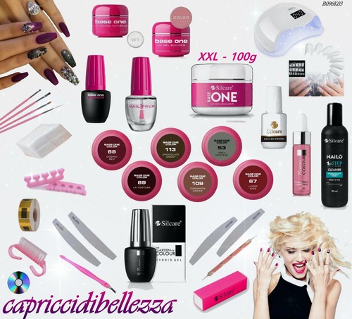 Kit ricostruzione unghie xxl - kit,