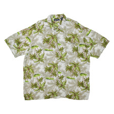 Camicia Hawaiian Grigia A