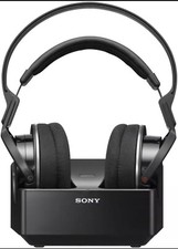 Sony MDR-RF855RK Cuffie Sovrauricolari Wireless con Base di Ricarica - Nere