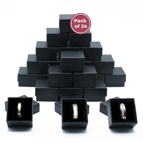 Confezione regalo anello nero