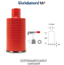 CORONA DIAMANTATA FORETTO DIAMANTATO SECCO D 162 KING 1"1/4 F PER CAROTATRICE