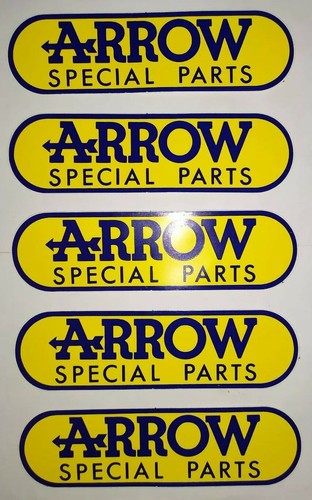 Set stickers adesivi moto - set, 5