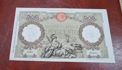 Rara cento 100 lire - cento,