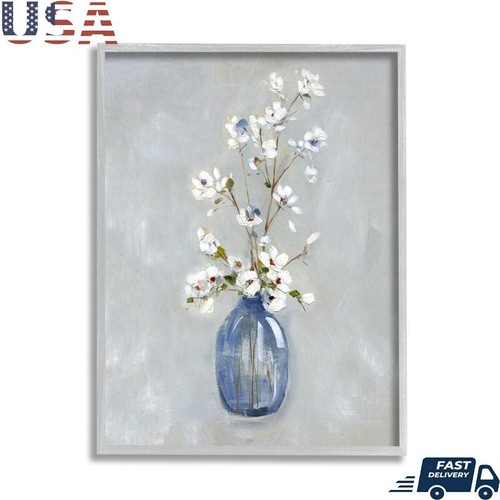 Framed black wood flower - framed,