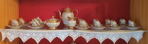 Set antico servizio tè - ,