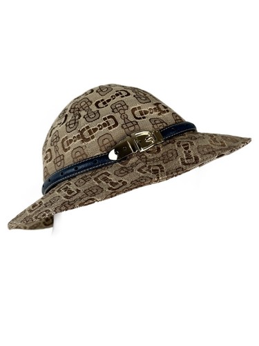 Cappello gucci horsebit tela - horsebit,