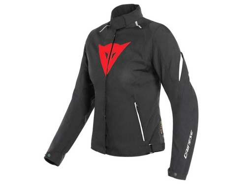 Giacca moto impermeabile donna