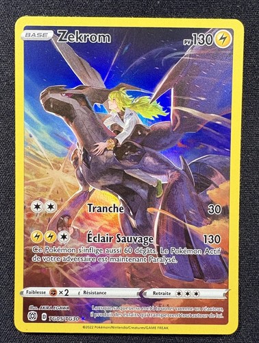 Carte pokémon zekrom fa - zekrom,