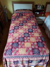 N. 2 Teli Etnici Cotone Copritutto Copriletto