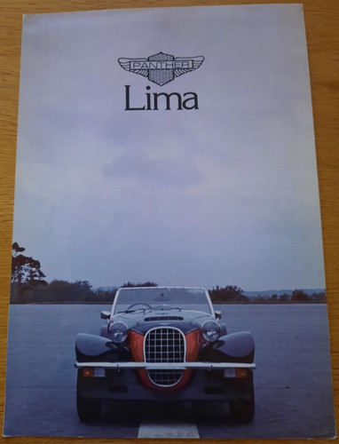 Brochure vendita auto panther - brochure,