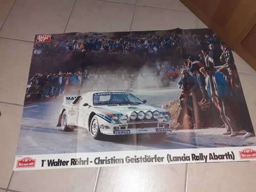 Poster autosprint lancia - poster,