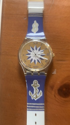 Swatch blue anchorage gk140 - blue,