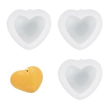 3 Pezzi Stampi per Candele A