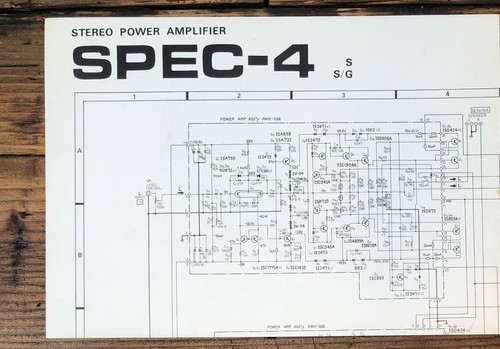 Pioneer spec amplificatore - pioneer, spec-4