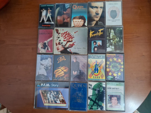 Lotto 100 musicassette vari - lotto,