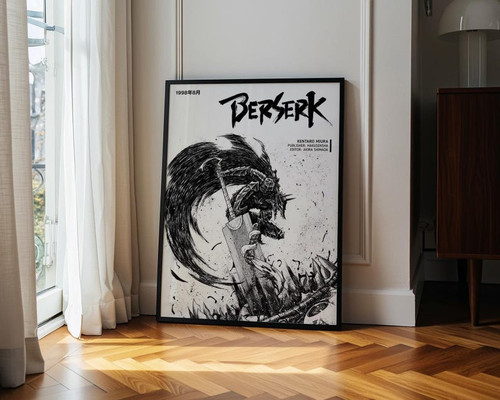 Poster anime berserk arte da - poster,