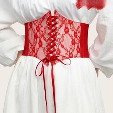 Cintura a corsetto in pizzo