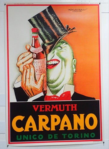 Manifesto affiche carpano - manifesto,