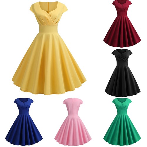 Abito pattinatore nero swing