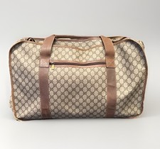 Borsa da viaggio vintage Gucci anni 70 GG logo monogramma valigia Weekender 012.43.4670