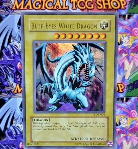 Yugioh drago bianco occhi blu - drago,