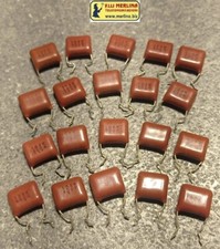 20 pz Condensatore Poliestere Film 100nF 400V MKT 0.1uF 104J Polipropilene Metal