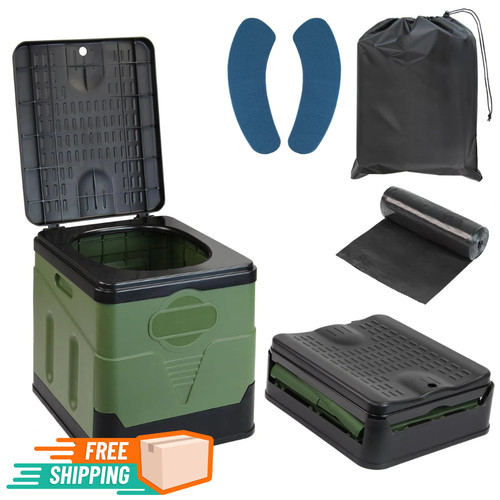 Toilette portatile pieghevole - toilette,