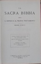 La Sacra Bibbia. L'Antico e il