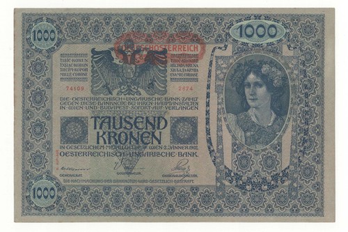 Austria 1000 kronen 1902 - 1000,